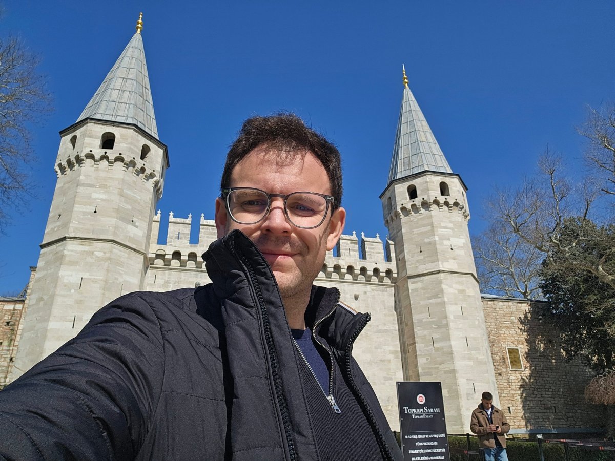 Já u Paláce Topkapi