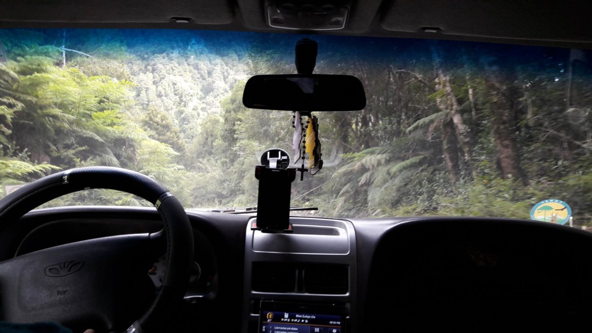 Jízda po Carreteře.