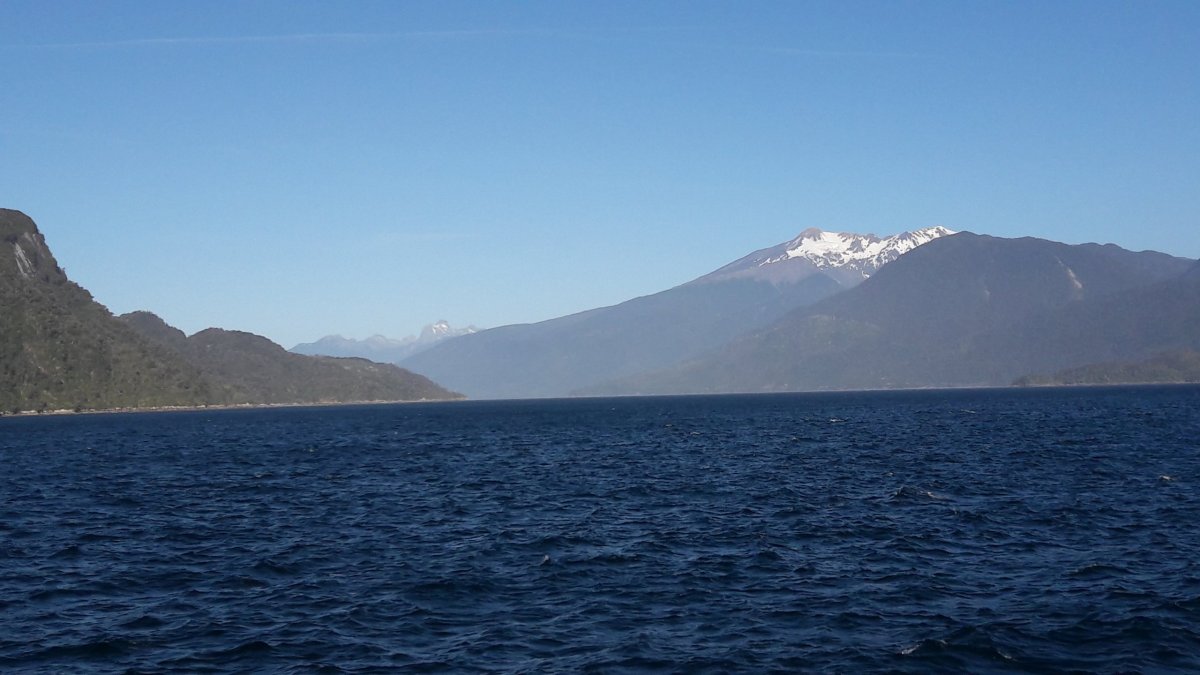 Chilské pobřeží.