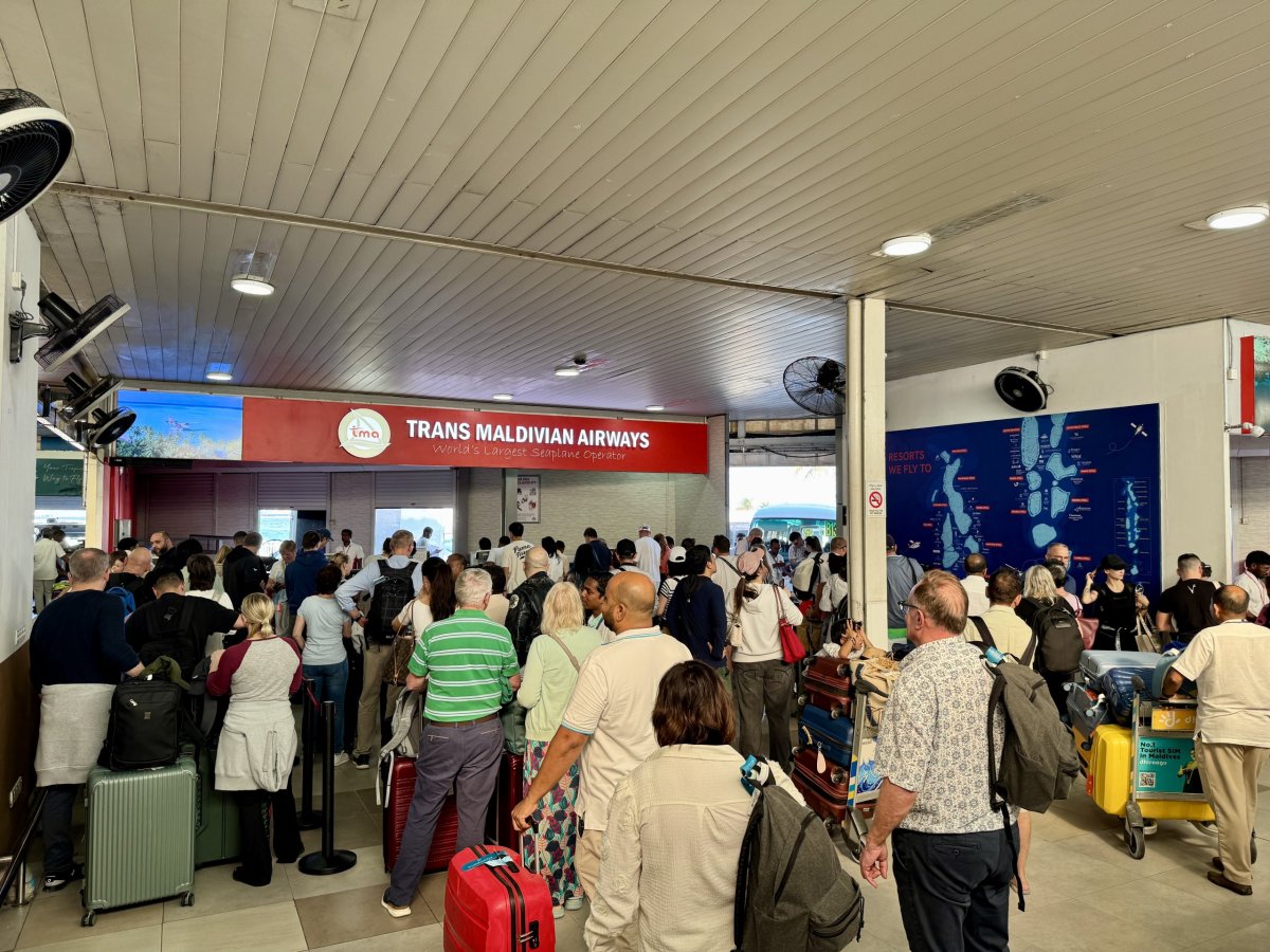 Odbavení zavazadel Trans Maldivian Airways