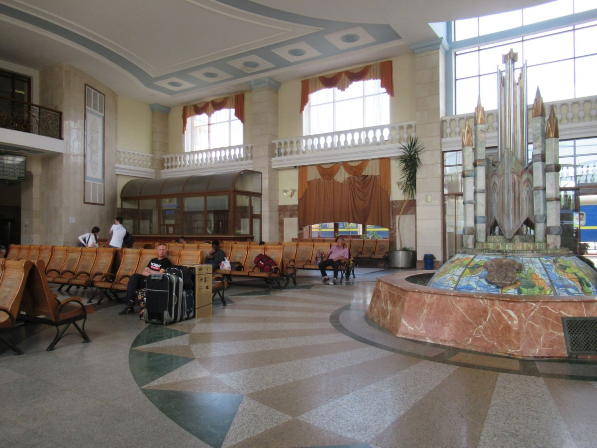 Interiér Užhorodského nádraží