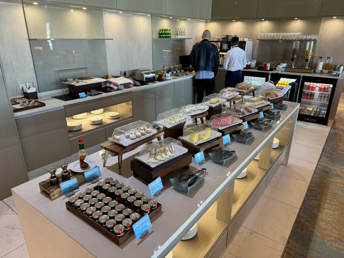 Občerstvení v salónku