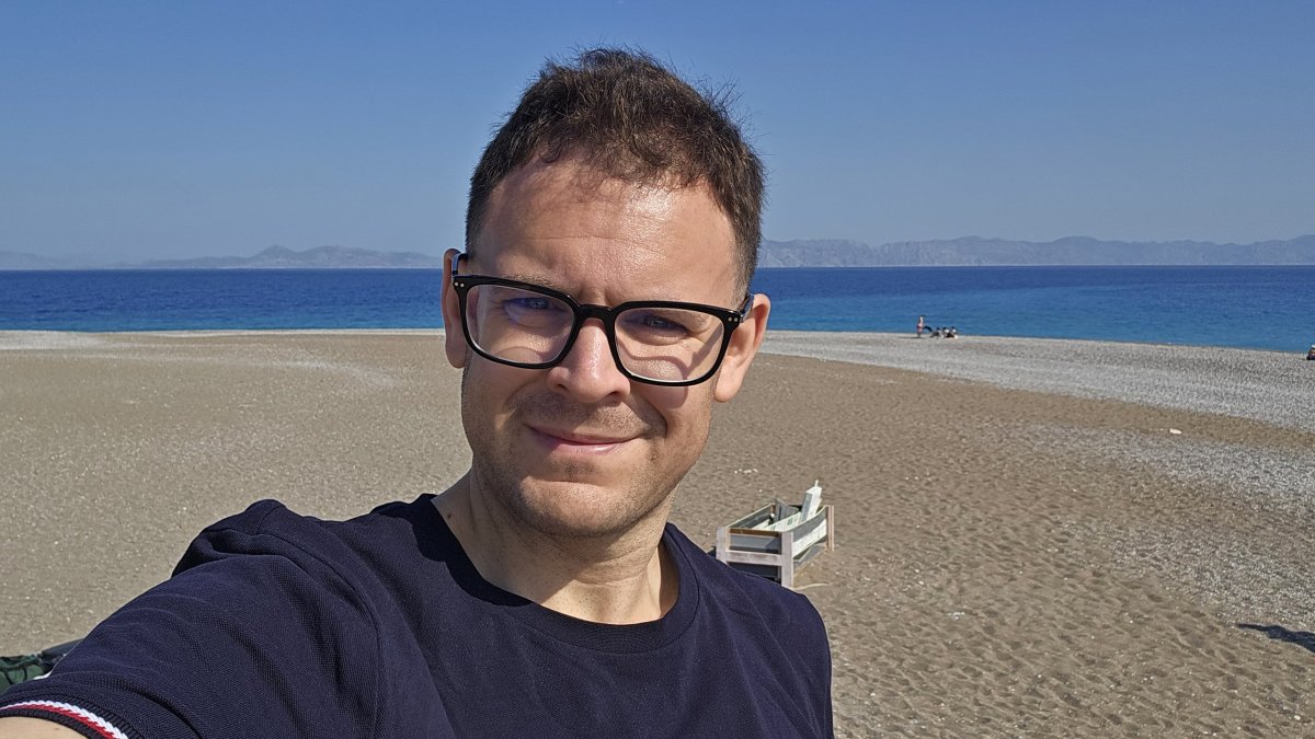 Kryštof na Windy Beach