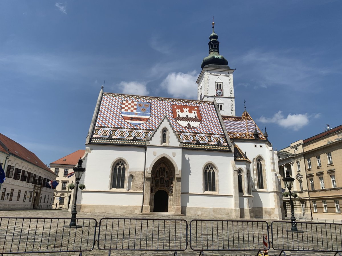 Záhřeb - Kostel sv. Marka