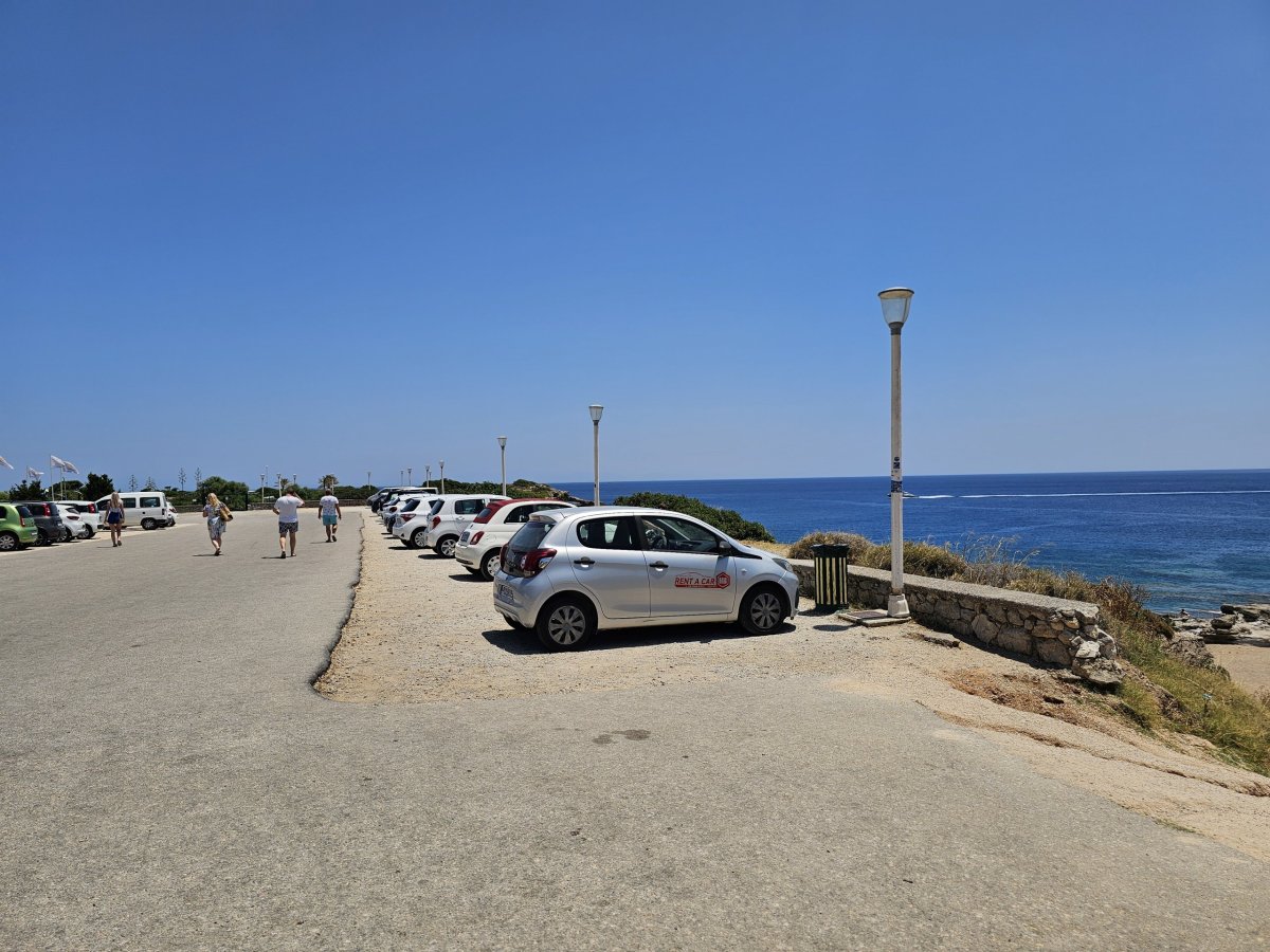 Parkoviště u Kallithea Springs