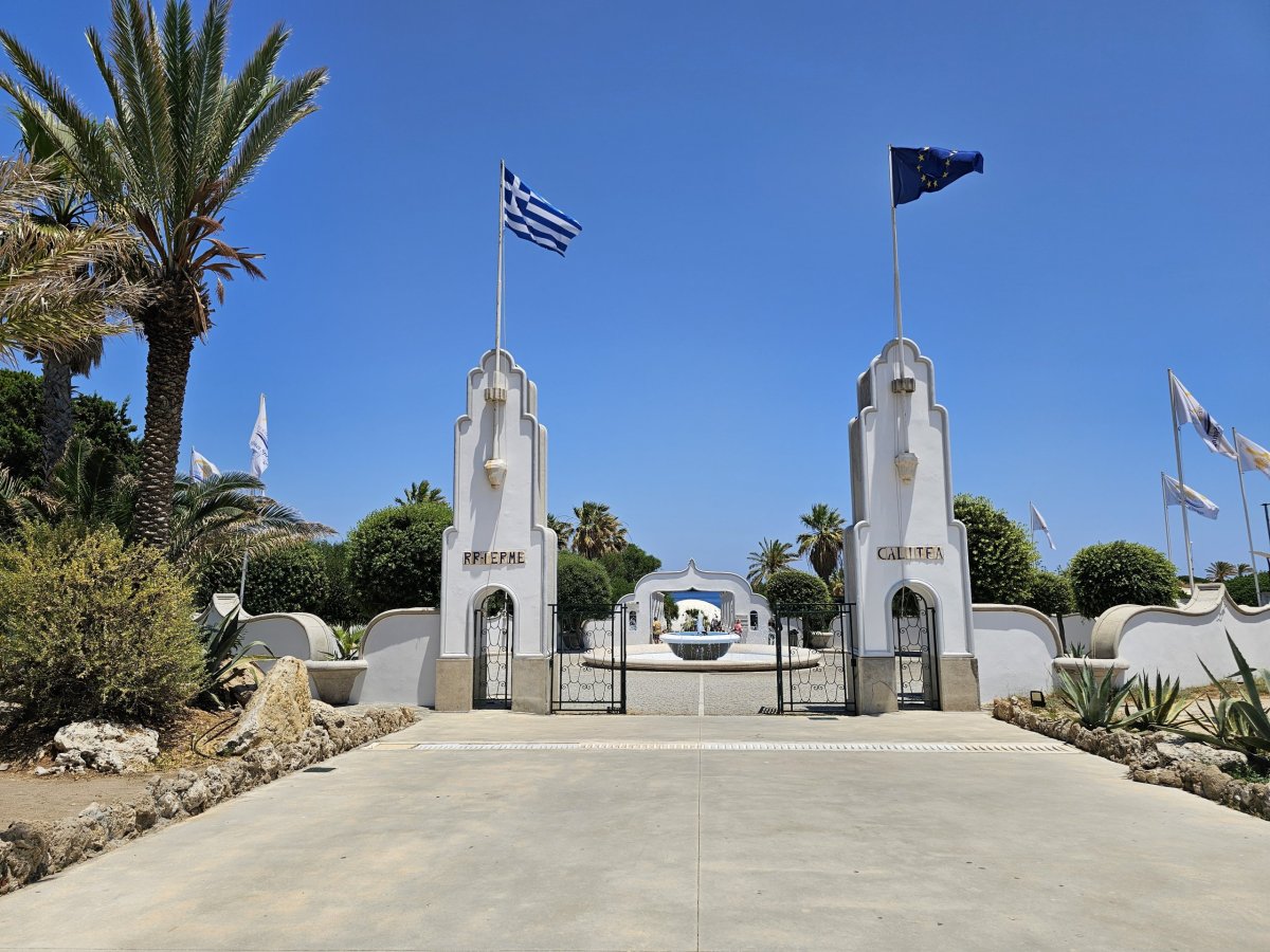 Vstup do Kallithea Springs