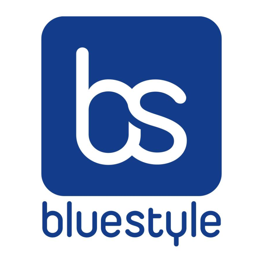 Blue style logo