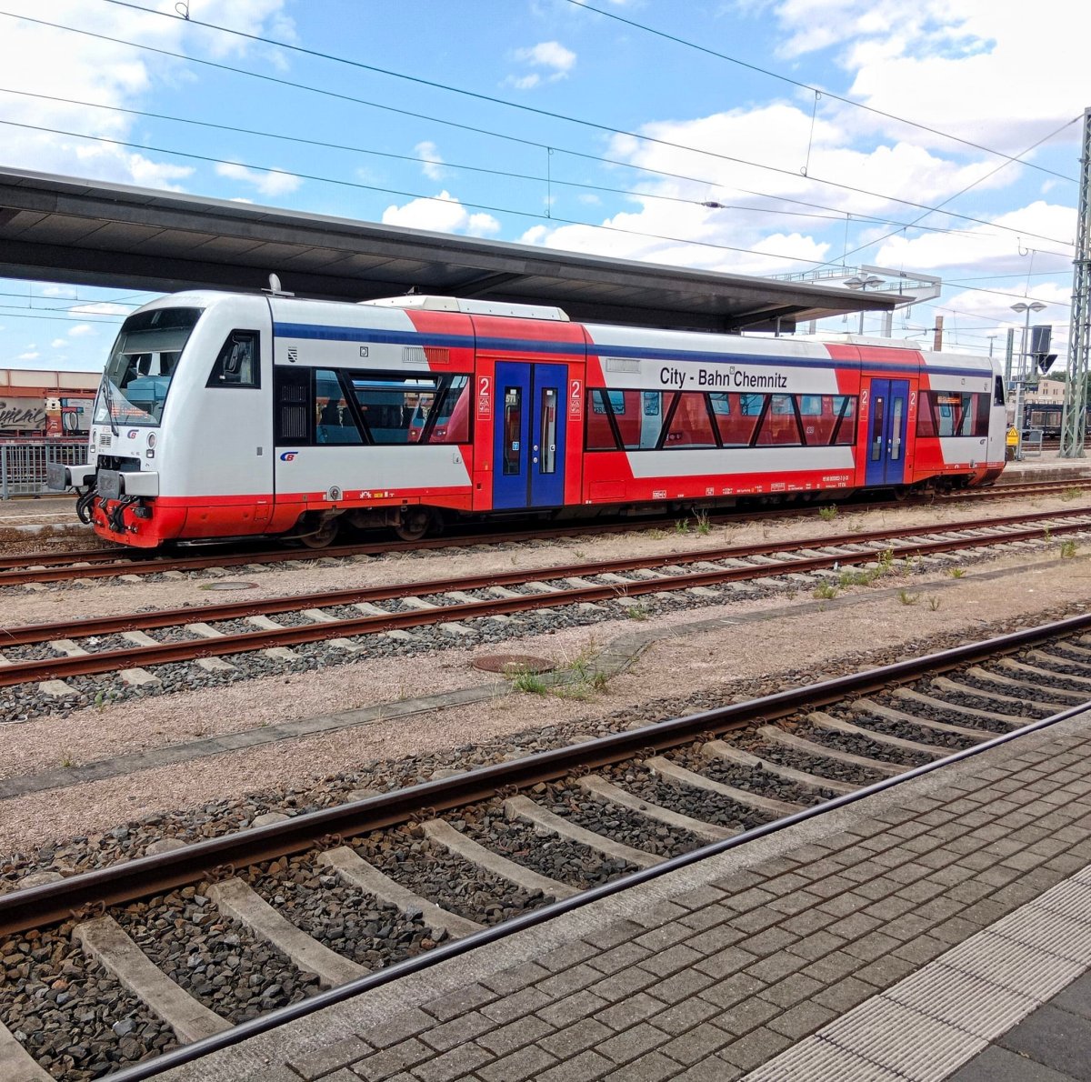 S bahn městské železnice Kamenice