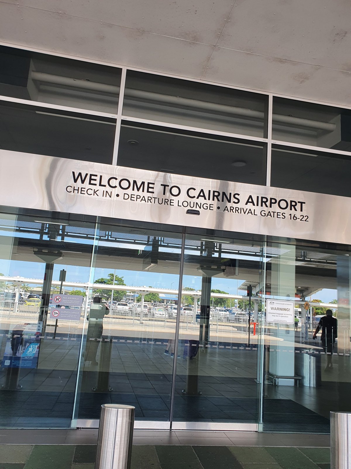 Na letišti v Cairns