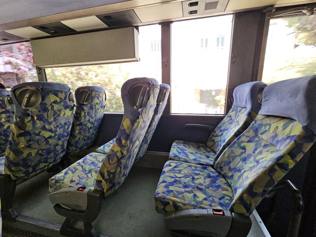 Interiér autobusů KTEL