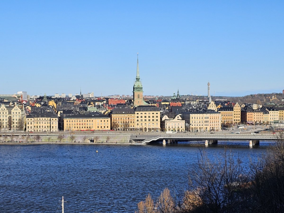 Výhled z Monteliusvägen