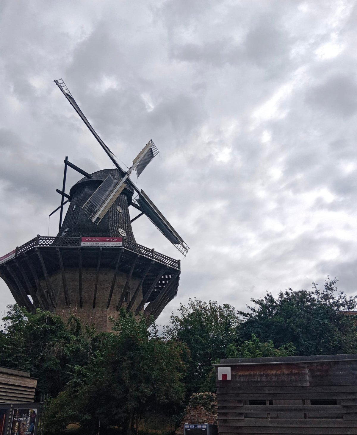 Mlýnek z zamku Sancoussi 