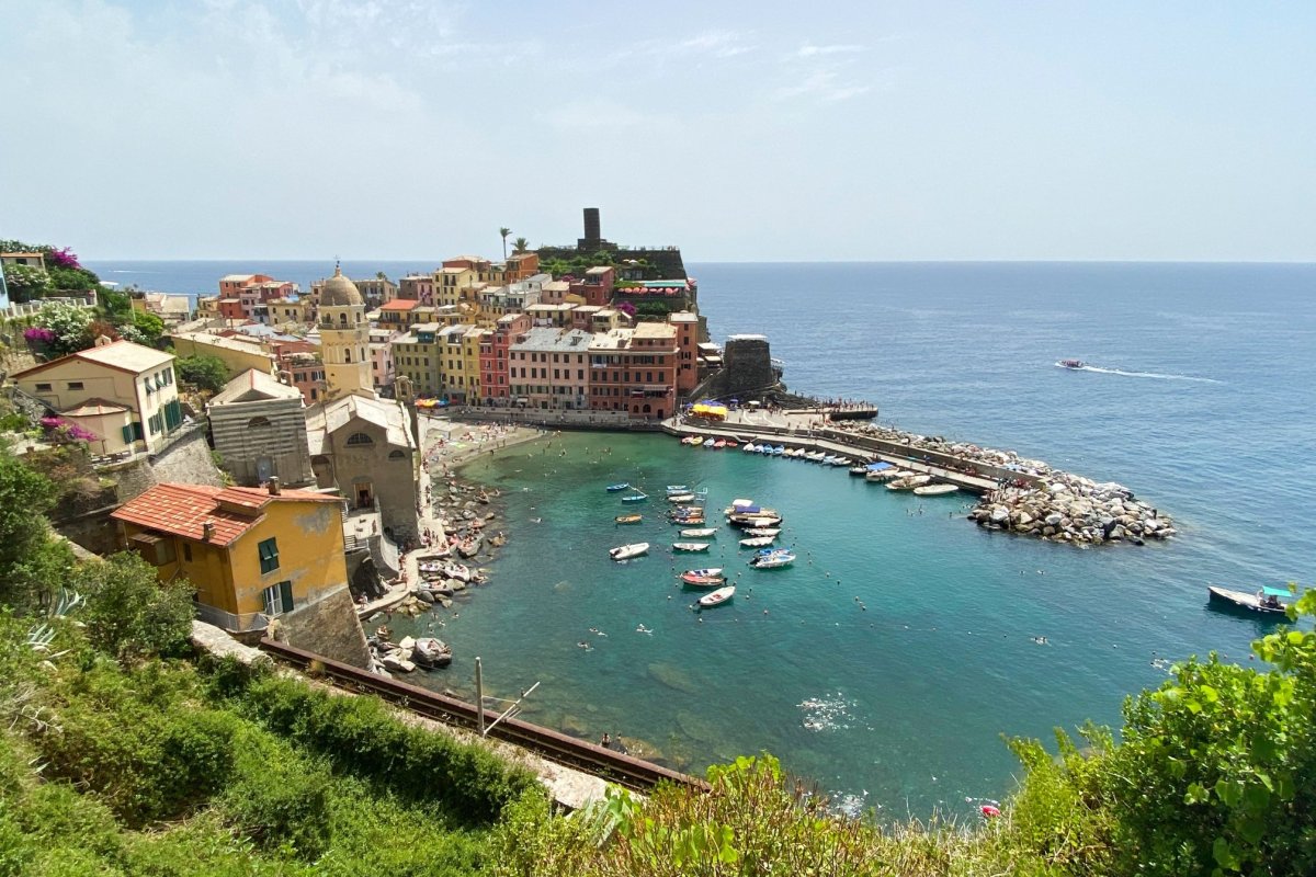 Vernazza a výhled co stojí za to