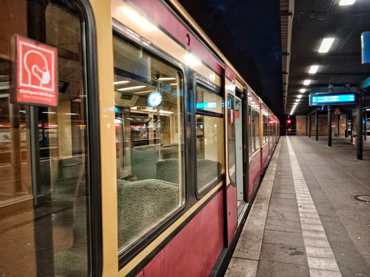 S bahn z Postupimi do Berlína