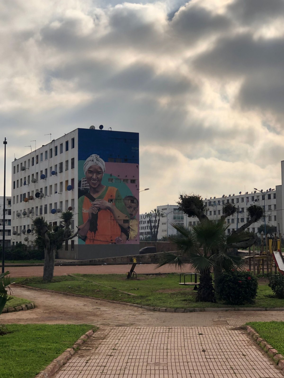 panelák v Casablance