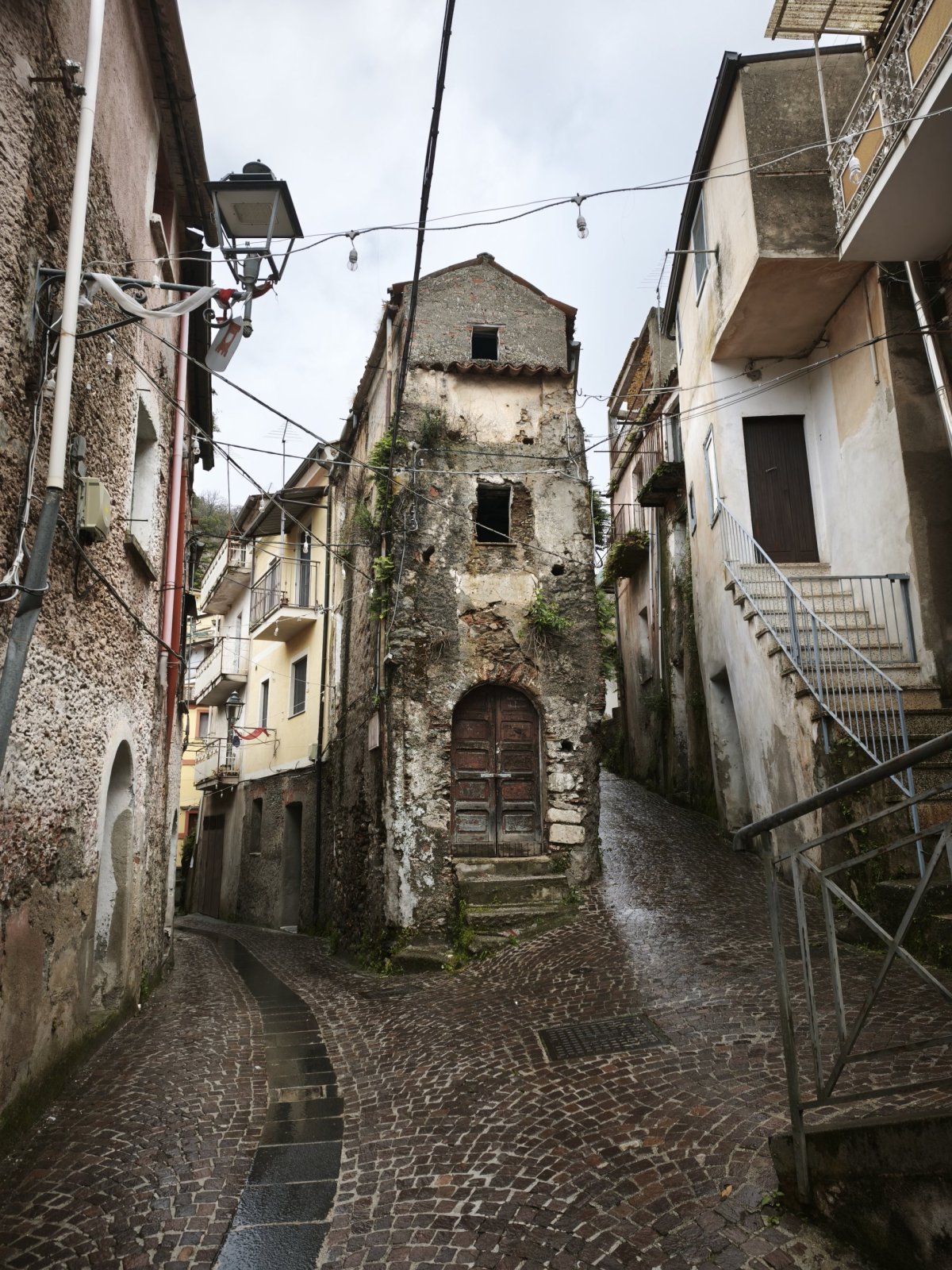 Uličky starého města Lamezia Terme