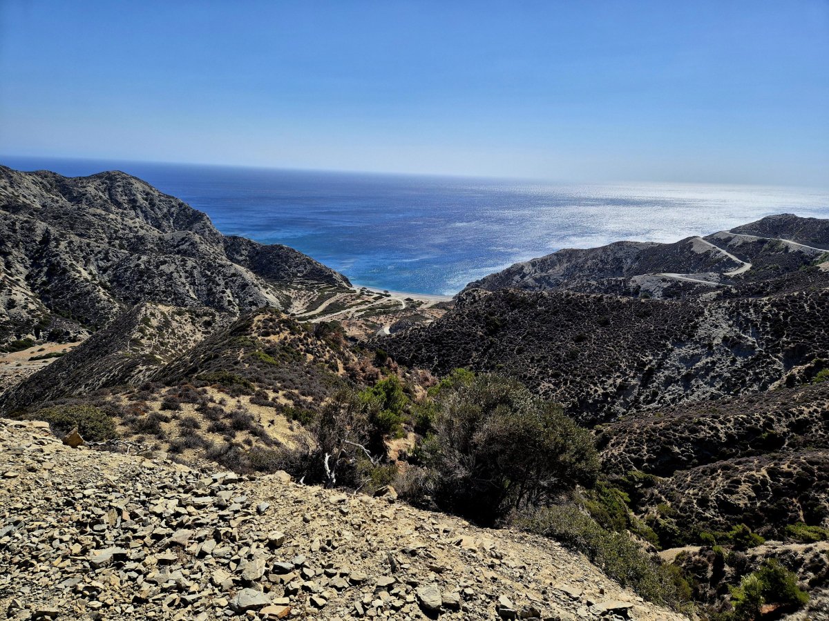 Výhledy na pláž Nati