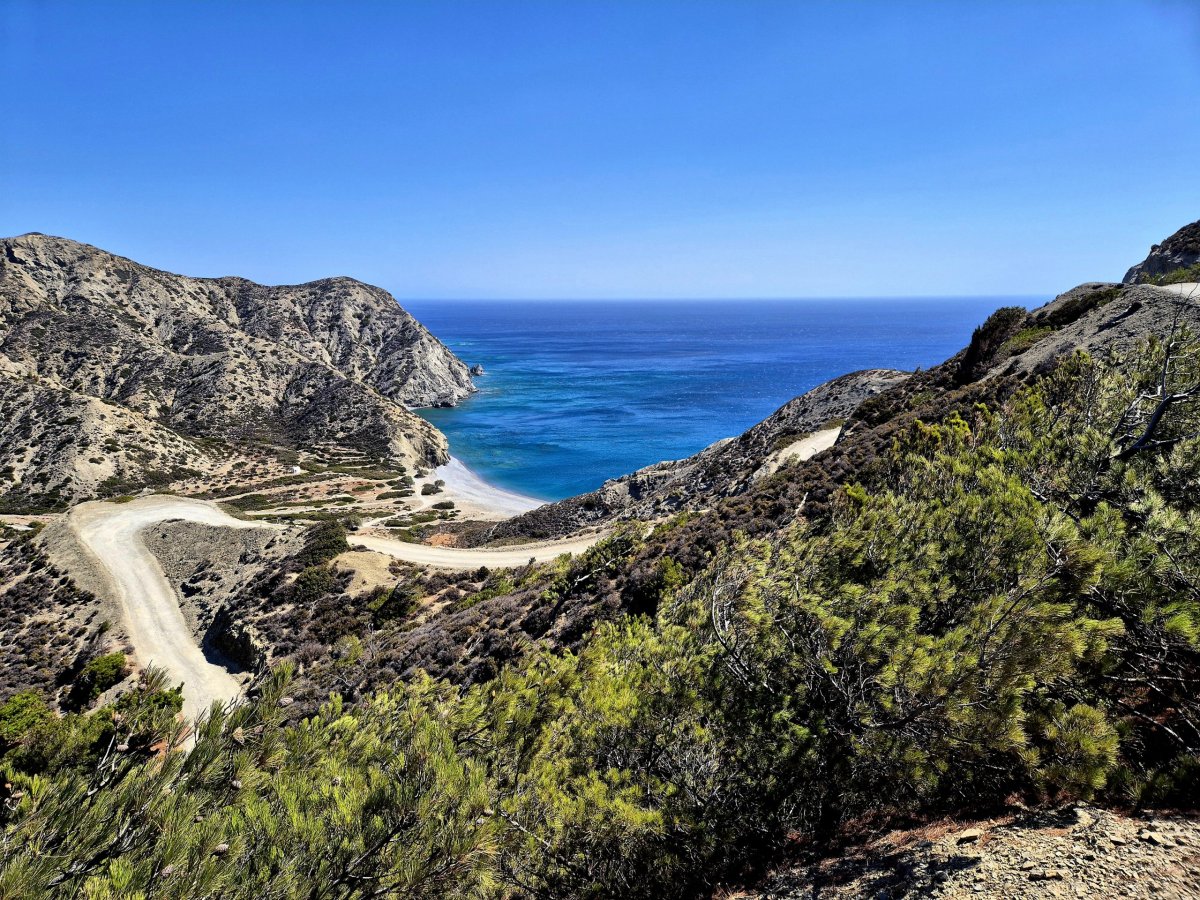 Výhledy na pláž Nati