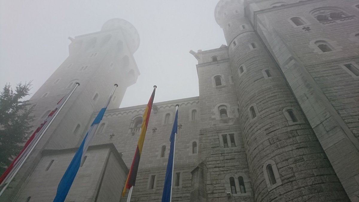 Neuschwanstein zblízka