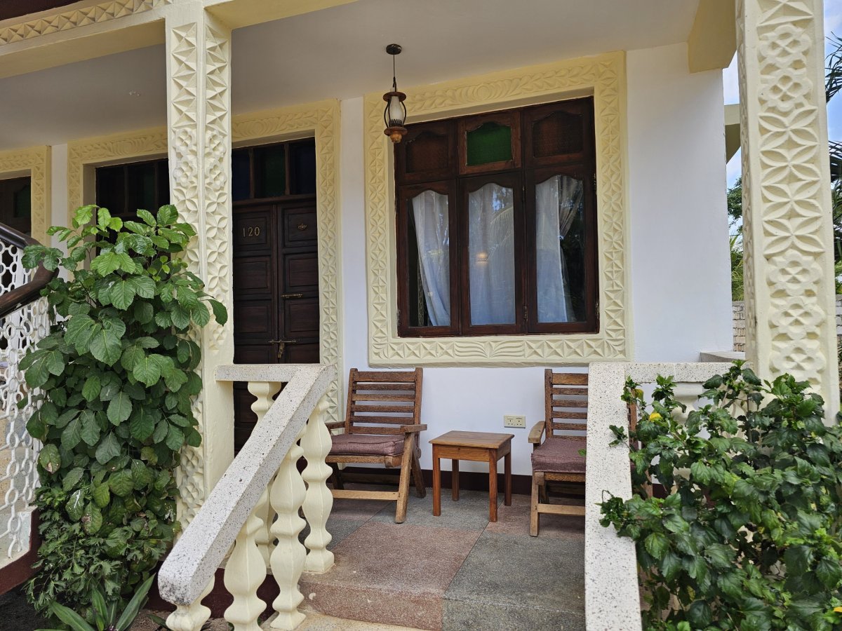 Terasa před pokojem