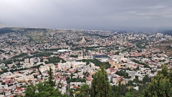 Výhled na panoráme města