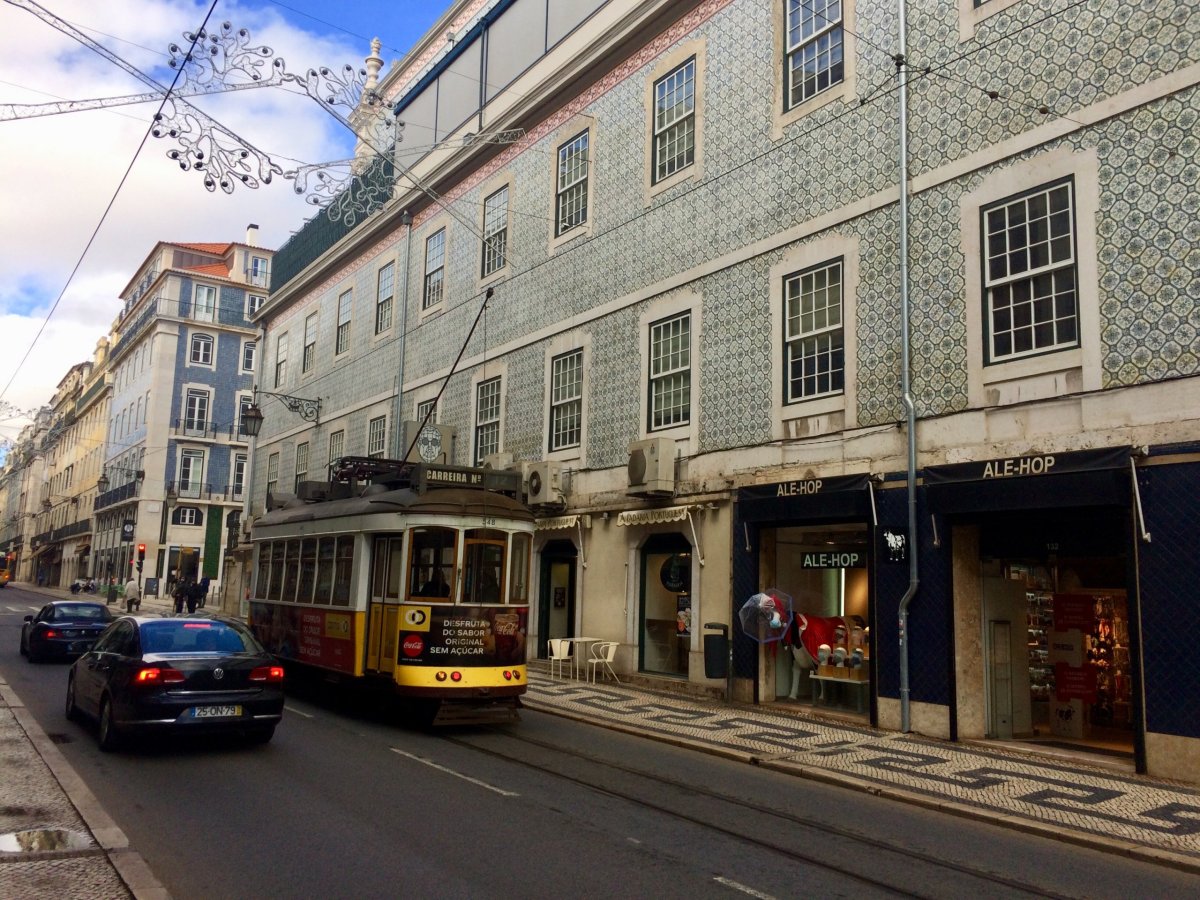 klasická Lisabonská dlaždičkárna