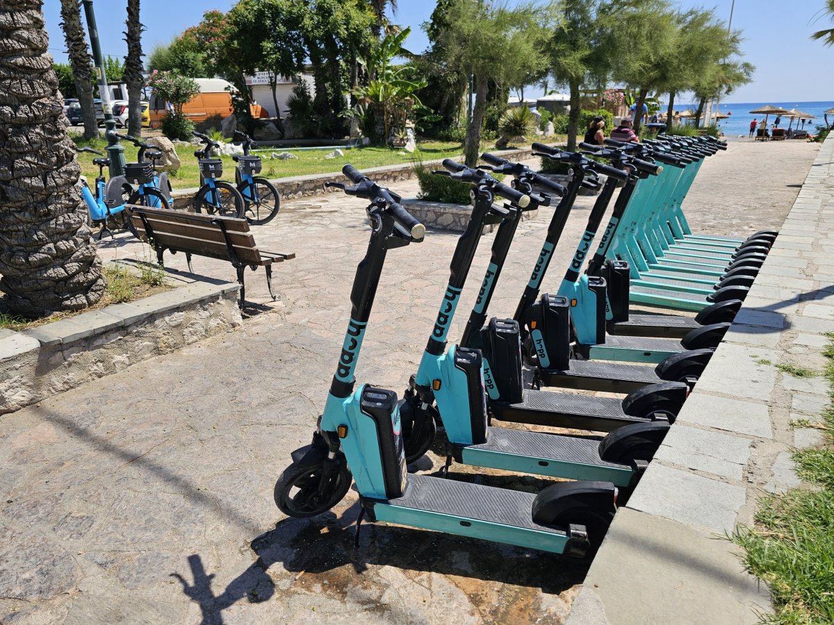 Koloběžky Faliraki