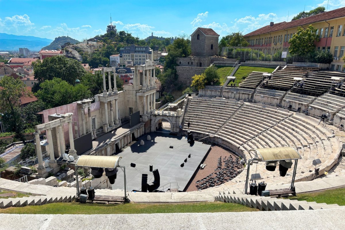 Stále sloužící antické divadlo