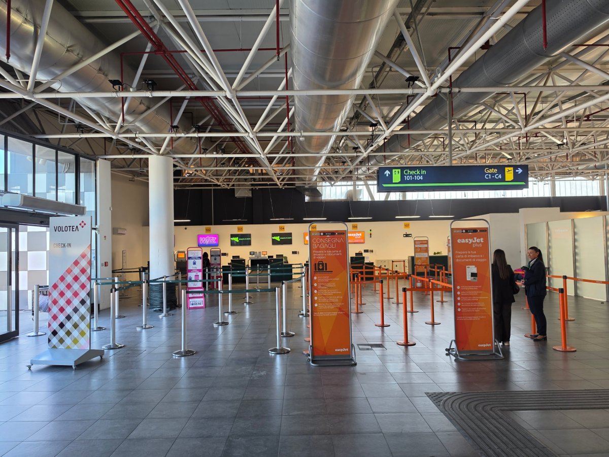 Check-in, terminál C