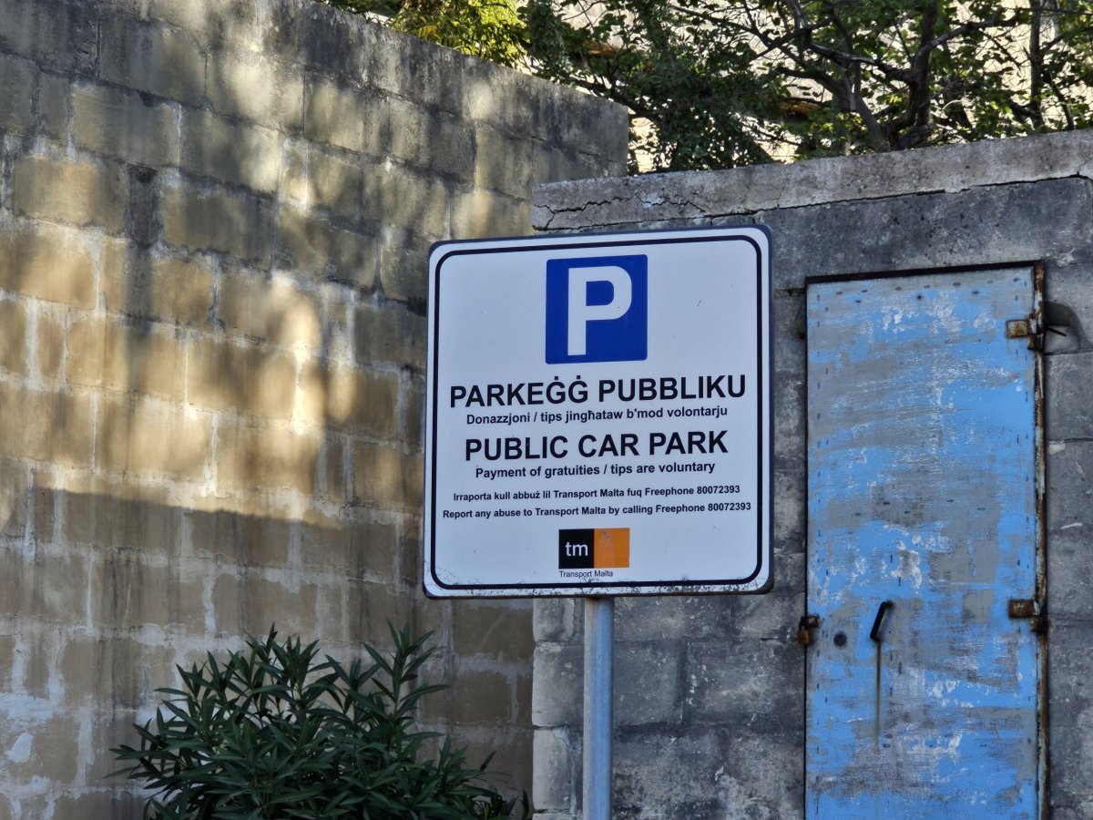 Parkování na Maltě