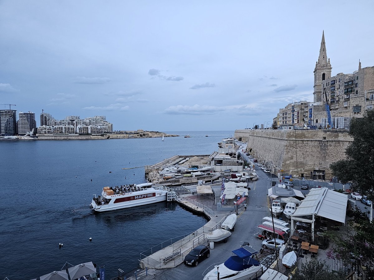 Přístaviště trajektu Valletta - Sliema