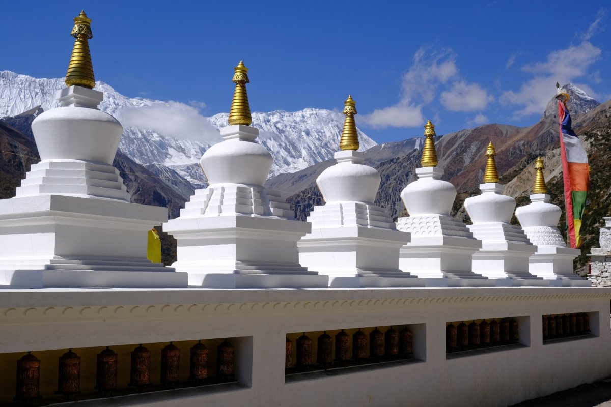 Cesta k Tilicho basecamp