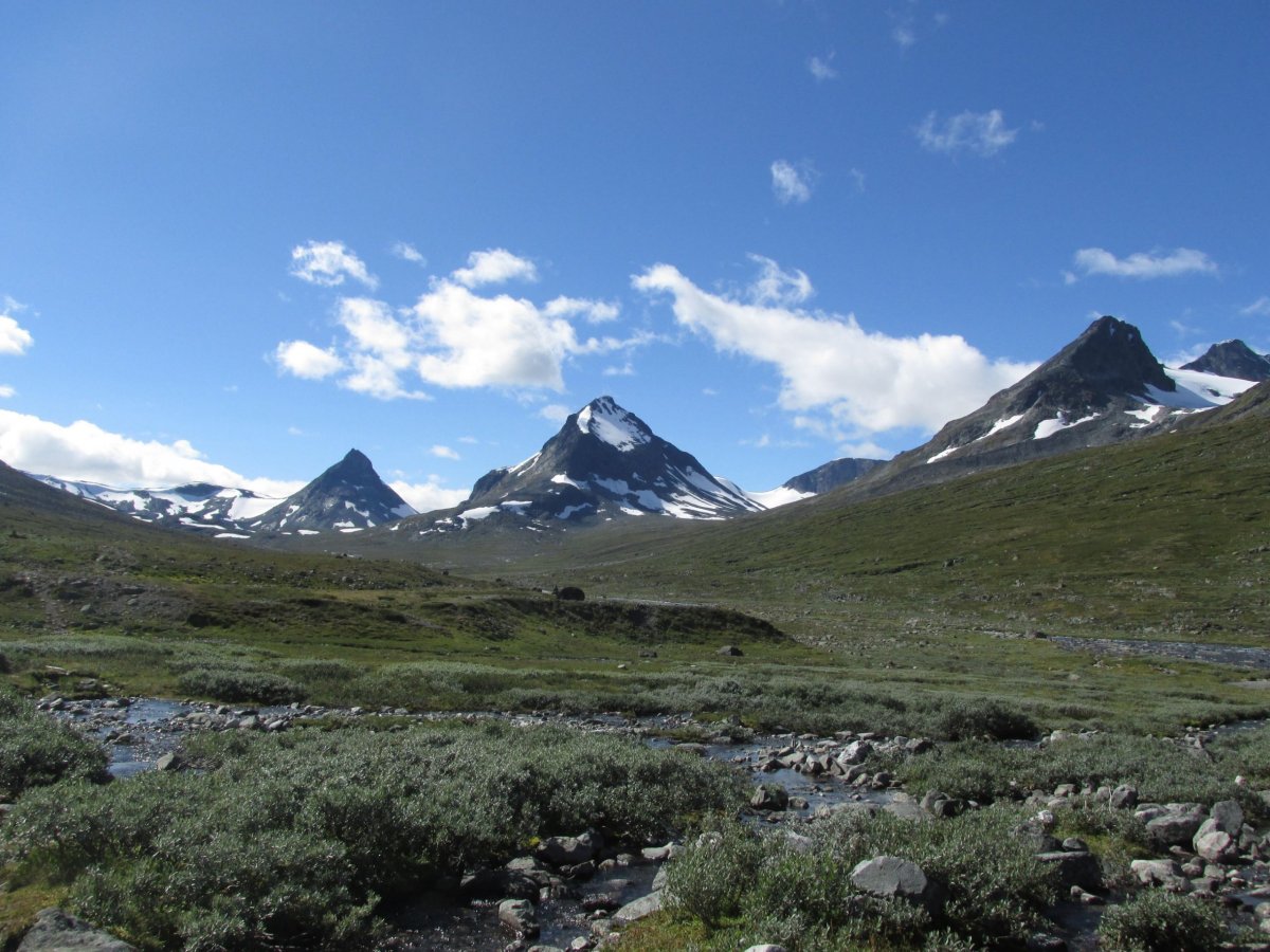 Cestou údolím Visdalen