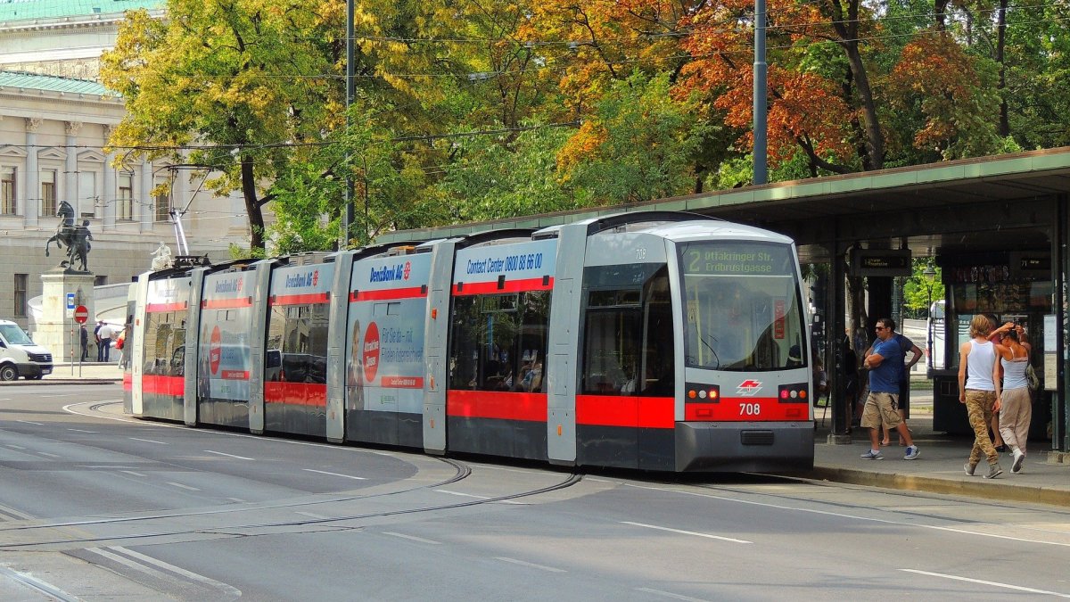 Nová tramvaj Vídň