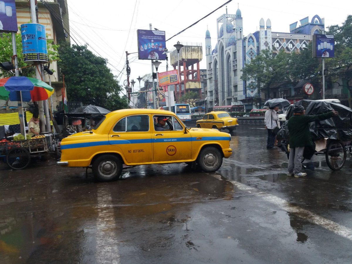 Ambassador - v Kalkatě nejtypičtější vozidlo taxi