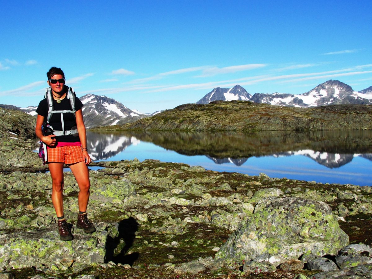 Výhledy od jezera Hesttjonne