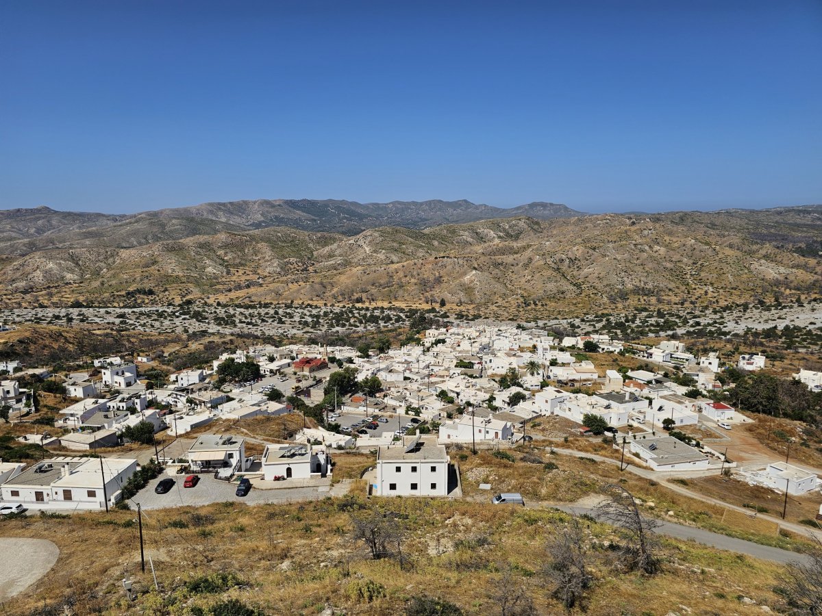 Výhled z hradu Asklipio