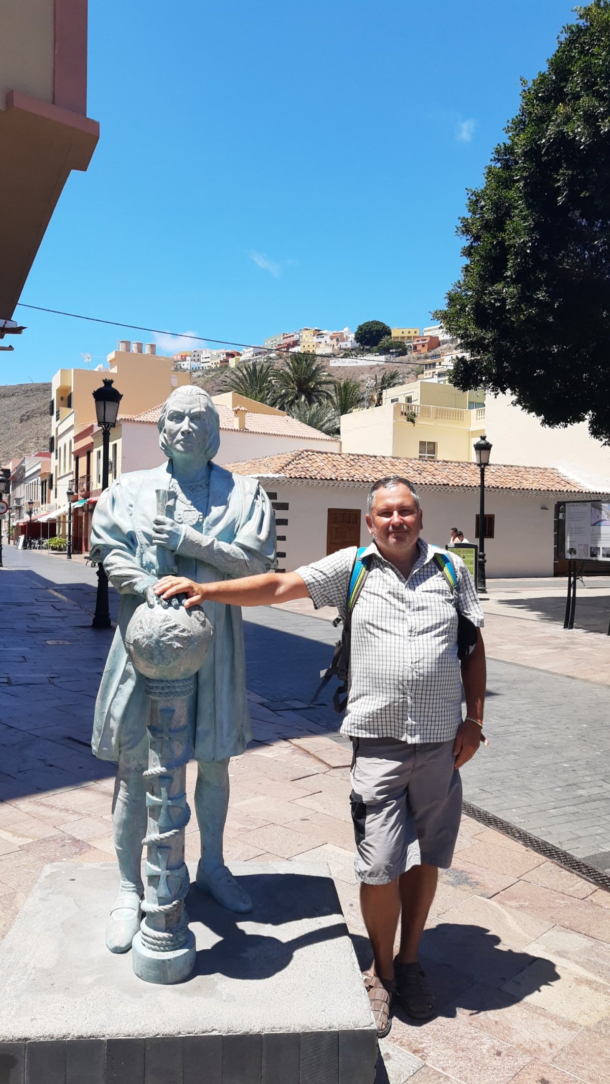 Kryštof Kolumbus (vlevo)