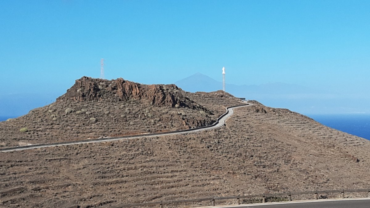 Socha Krista a Teide