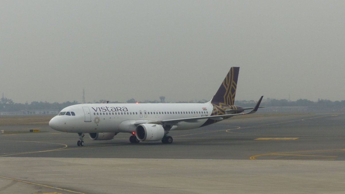 Kolegyně Vistara po příletu do Dillí