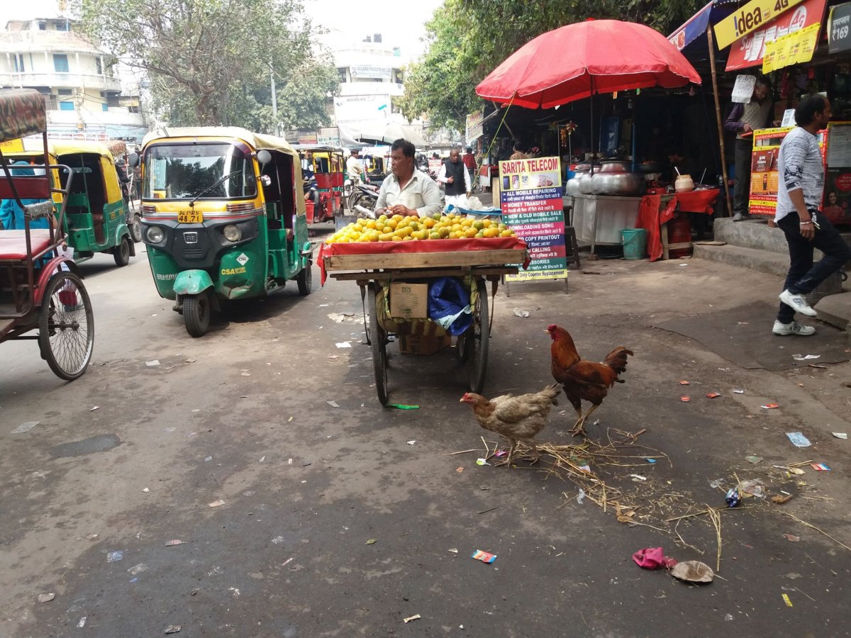 U hlavního nádraží v Dillí