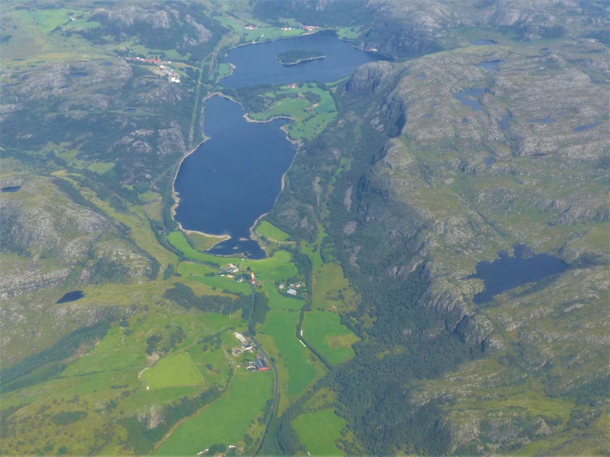 Přílet do Stavangeru...