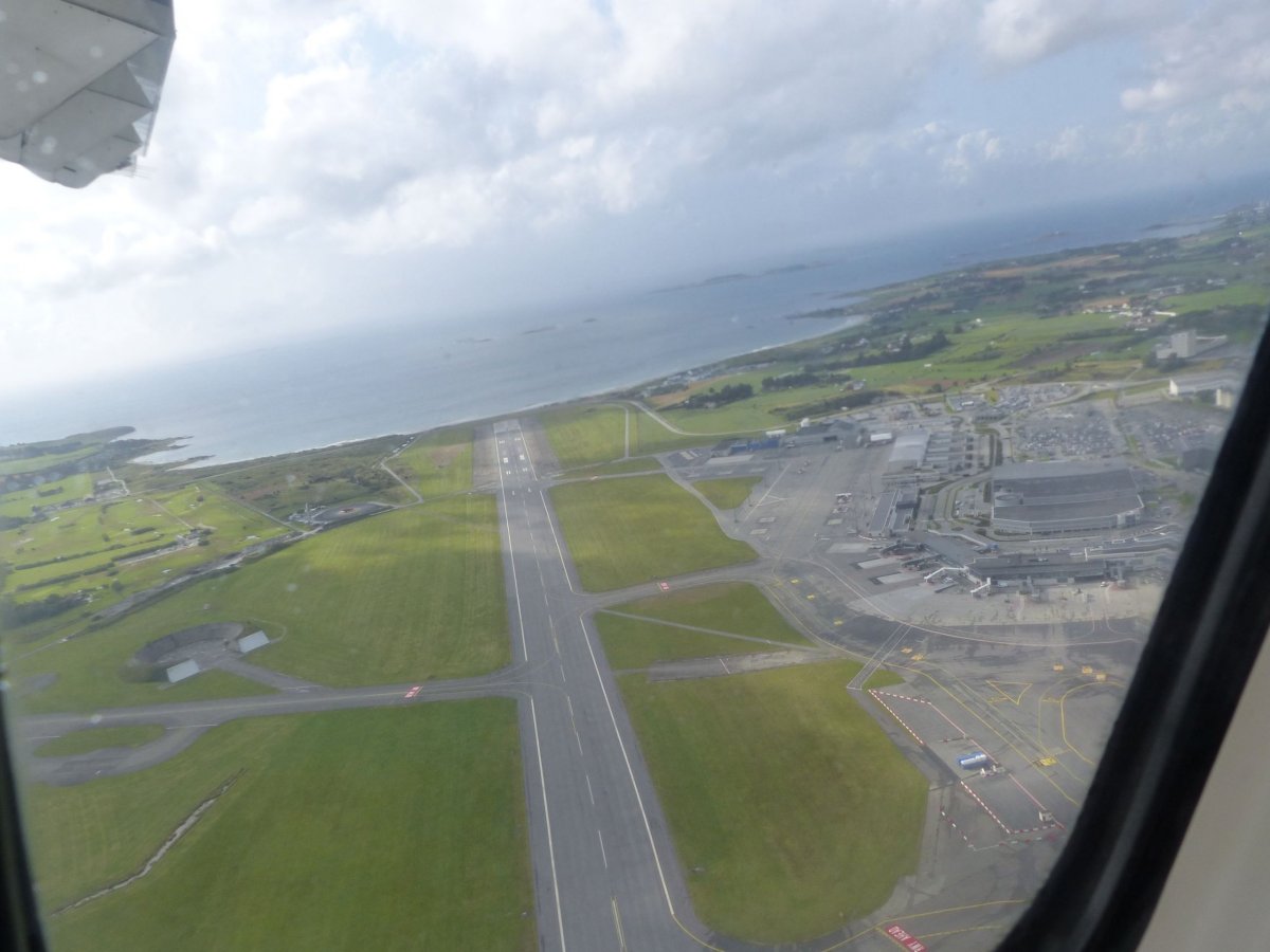 ... a za 35 minut zase odlet