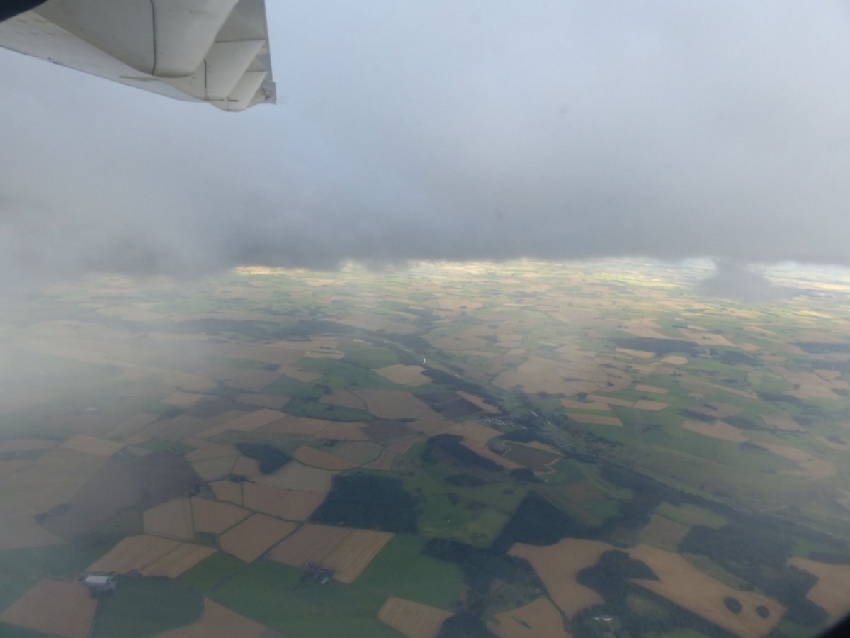 Skotsko vítá svým typickým počasím