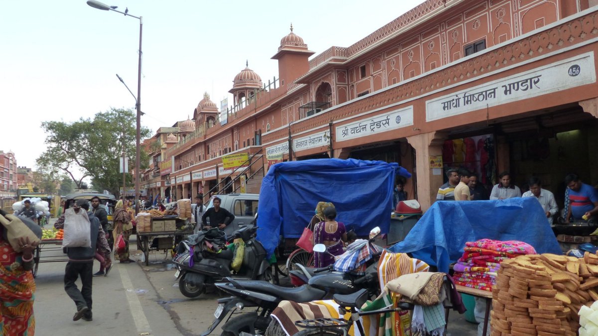 Jaipurský supermarket...