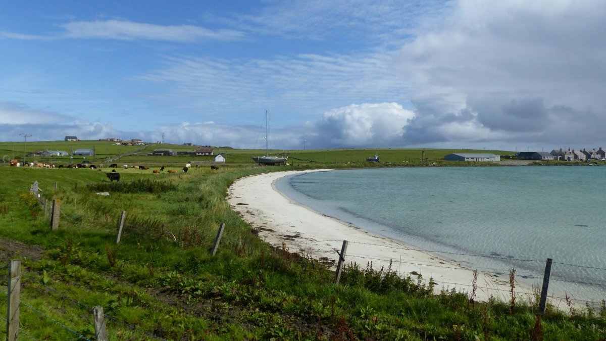 Pláže na ostrově Westray