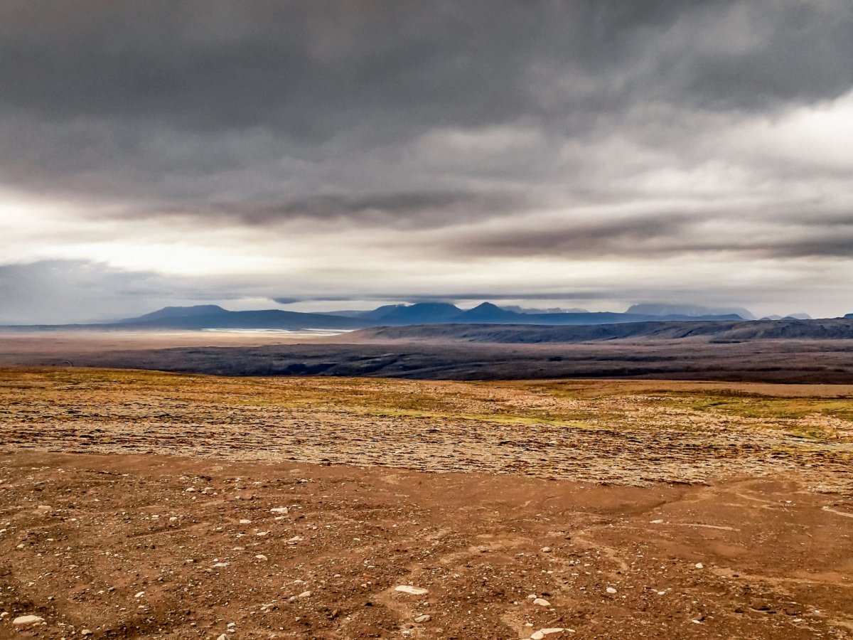 Pohled do vnitrozemí