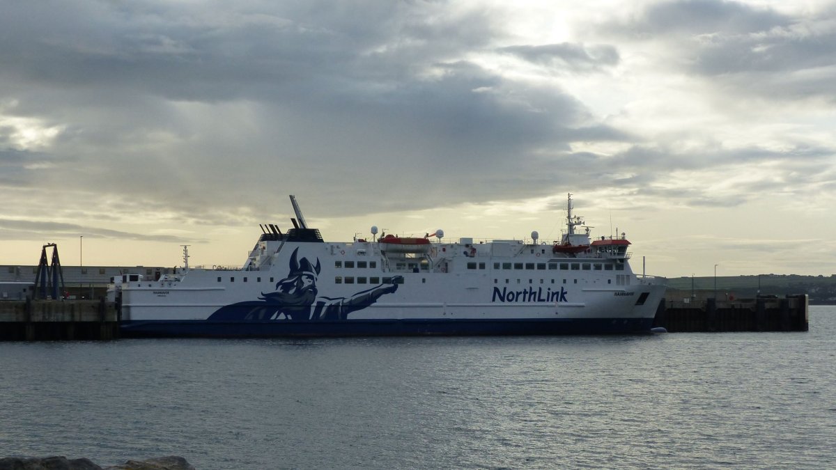 Už na skotské pevnině