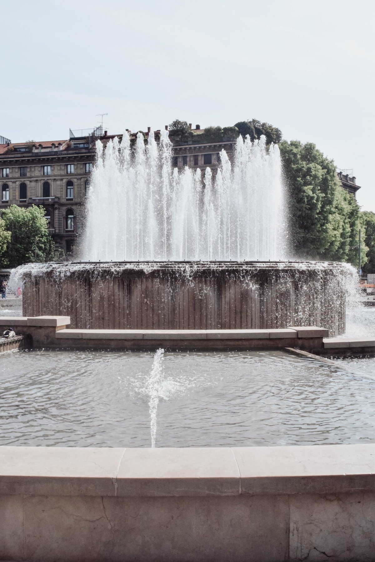 Piazza Castello Fountain