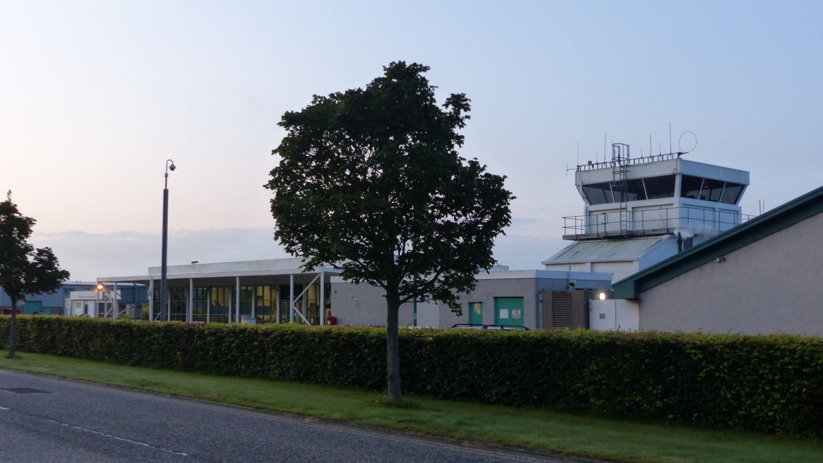 Kapesní letiště v Dundee